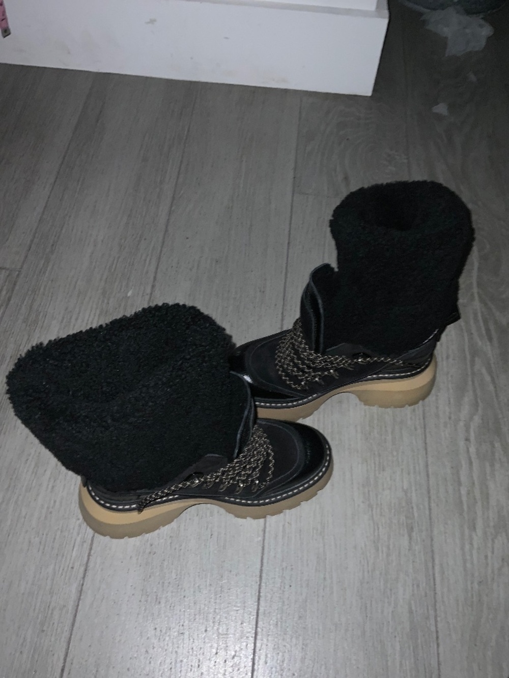 Black Michael Kors boots
